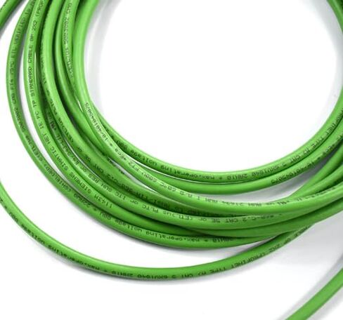 6xv1870-2b Ethernet Industrial FC TP Cable Cable (Profinet Type B ، 4-Coreed Cat5e ، Green PVC Outer Ghath) (10M) in Kuwait