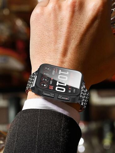 حالة Garmin Venu X1 Smart Watch و TPU خفيفة الوزن وصديقة للبشرة TPU جميعها شاملة ، ومكافحة السقوط ومقاومة للخدش ، و 2 حزمة ، ولون بندقية+أسود in Kuwait