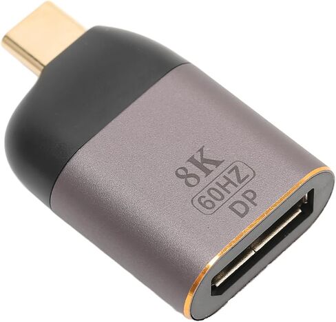 USB C to DisplayPort A L: واجهة الألومنيوم OY: USB C M إلى منفذ العرض هذا إلى محول USB C: نقل 8K 60 هرتز ، النقل .4 التوافق in Saudi Arabia