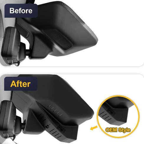 FITCAMX FRONT 2K+REAC 1080P 4K DASH CAM تكييف لجيب جراند شيروكي 2023-2025 ل 4xe (HD2-0513) ، نمط OEM ، فيديو عالي الدقة ، WIFI المدمج والتطبيق ، تسجيل الحلقة ، G-SENS ، 64GB بطاقة ، 64GB in Saudi Arabia