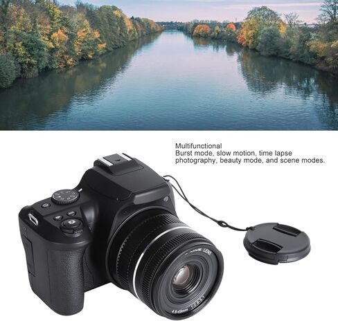 4K Digital Camera ، 40x Zoom 64m Wi Fi Touch Screen Camerging مع فلاش ، وشاشة 3 بوصة وكاميرا محمولة للكاميرا المحمولة ، وكاميرا مدونة للفيديو in Kuwait