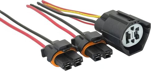 Cooling Fan Control Module Connector Plug Wire Harness Pigtail – OE# 7T43‑8C609‑BA/7T4Z‑8B658‑B/941.0138.01 – Compatible with Ford Edge, Lincoln MKX, Ford Mondeo, Volvo S60 & Land Rover LJQ in Saudi Arabia