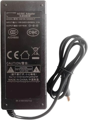 12V 8A 96W AC/DC Power Adapter 5.5 * 2.5 مم (قابس الاتحاد الأوروبي) in Kuwait