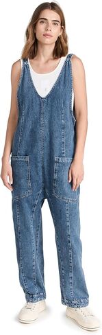 Free People High Roller Jumpsuit Mineral Black MD (Women's 8-10) in Kuwait