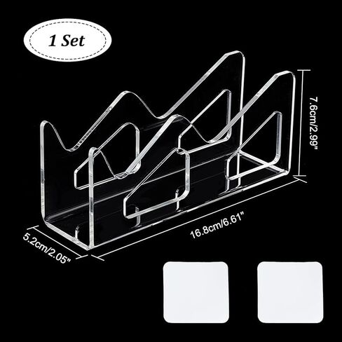 حامل وحدة تحكم Universal Universal Adlymaker ، Clear Acrylic Dual Game Controller Stand ، Gamepad Desktop Stand لعرض وحدات التحكم الحديثة للألعاب الرجعية والمؤسسة in Saudi Arabia