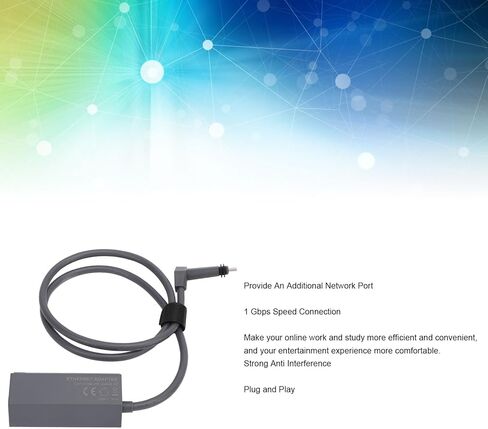 Satellite Ethernet Adapter, 1Gbps Speed Connection Anti Interference Plug and Play, Strong Network Stability with RJ45 Plug, for Actuated Gen 2 in Saudi Arabia