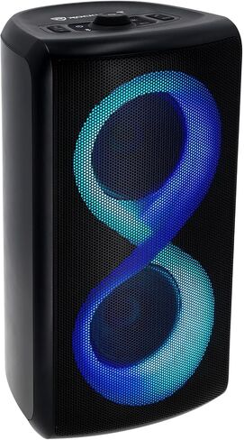 Rockville Elite Party 5 1200W Pluetooth LED Party Speaker ، Loud With Held ، Bass Boost ، محمول ، ربط لاسلكي ، شحن سريع لمدة ساعة واحدة in Saudi Arabia