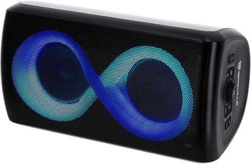 Rockville Elite Party 5 1200W Pluetooth LED Party Speaker ، Loud With Held ، Bass Boost ، محمول ، ربط لاسلكي ، شحن سريع لمدة ساعة واحدة in Saudi Arabia