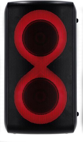 Rockville Elite Party 5 1200W Pluetooth LED Party Speaker ، Loud With Held ، Bass Boost ، محمول ، ربط لاسلكي ، شحن سريع لمدة ساعة واحدة in Saudi Arabia
