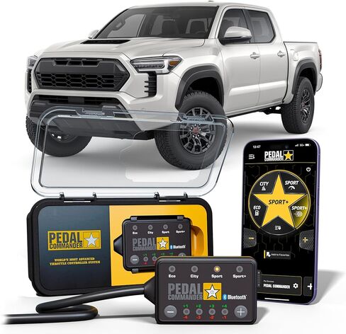 PEDAL COMMANDER for Toyota Tacoma 2024 Throttle Response Controller Fits: 4th Gen 2.4L, 2.4L Hybrid, SR, SR5, TRD PreRunner, TRD Sport, TRD Off-Road, Limited, Trailhunter, TRD Pro, Tacoma Accessories in Kuwait