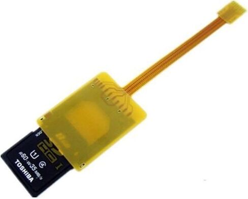 M ؛ IC/RO SD TF Card Card Kit Male to SD Female Extense Soft Flat Flat Cable 10cm in Saudi Arabia