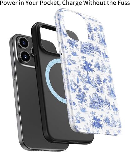 لحالة iPhone 15 Pro ، حماية شحن لاسلكية متوافقة ، ثنائية الطبقة مع تصميم لطيف الزهرة البرية ، سيليكون ناعم + قذيفة صلبة ، غطاء الهاتف الأنيق للنساء - أزهار محددة نابضة بالحياة in Kuwait