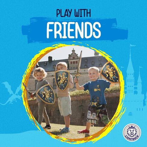 Liontouch Pirate Sabre for Kids | Pretend Play Toy for Children and Toddlers | Safe Cutlass-Like Sword in Durable Foam for Sailing The Caribbeans | Ideal Accessory for Dress Up and Costumes in Saudi Arabia