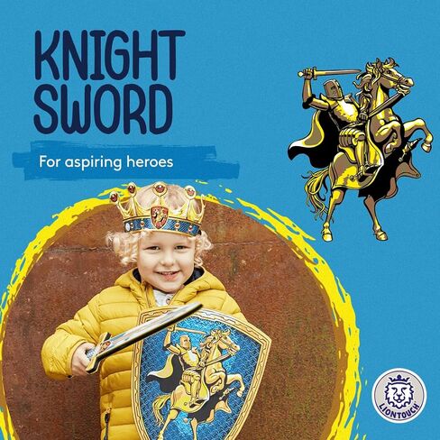 Liontouch Pirate Sabre for Kids | Pretend Play Toy for Children and Toddlers | Safe Cutlass-Like Sword in Durable Foam for Sailing The Caribbeans | Ideal Accessory for Dress Up and Costumes in Saudi Arabia