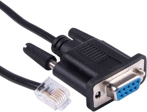 USB RS232 إلى RJ11 لـ KEYENCE PLC لكابل اتصالات الكمبيوتر (DB9 إلى RJ11/6P6C) in Saudi Arabia