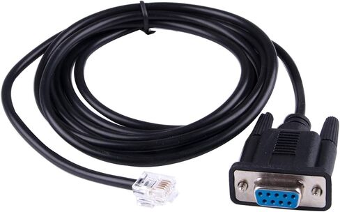 USB RS232 إلى RJ11 لـ KEYENCE PLC لكابل اتصالات الكمبيوتر (DB9 إلى RJ11/6P6C) in Saudi Arabia