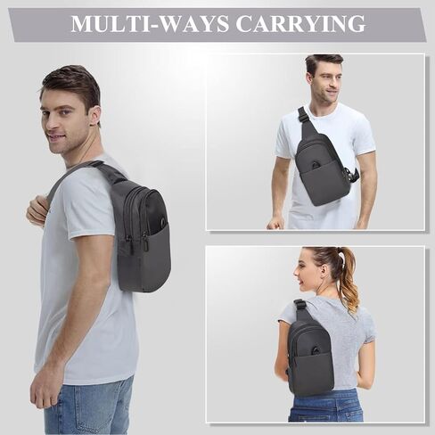 كيس حبال مقاومة للماء حقيبة كروس للسفر حقيبة صدر صغيرة للنساء والرجال سفر حقيبة حبال للرجال in Saudi Arabia