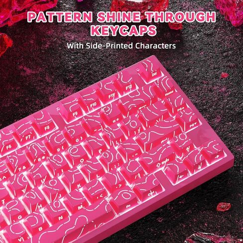 الهجوم Shark R82 He Rapid Trigger Wired Mechanical Gaming Keyboard TKL NKRO مع اقتراح 8K ، دقة 0.005 مم RT ، معدل المسح الضوئي 256K ، 5 طبقة صوتية ، مفتاح مغناطيسي تأثير القاعة ، برنامج تشغيل للكمبيوتر MAC (أسود) in Saudi Arabia
