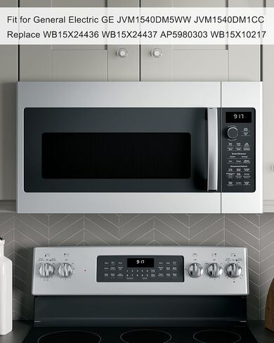 مقبض باب ميكروويف مناسب لـ General Electric GE JVM1540DM5WW JVM1540DM1CC Microwave President in Kuwait