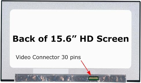 Screenarama استبدال الشاشة الجديدة لـ Dell Latitude 15 3550 P170G (FHD 30PIN IPS IPS) LCD LED مع أدوات وشريط in Saudi Arabia