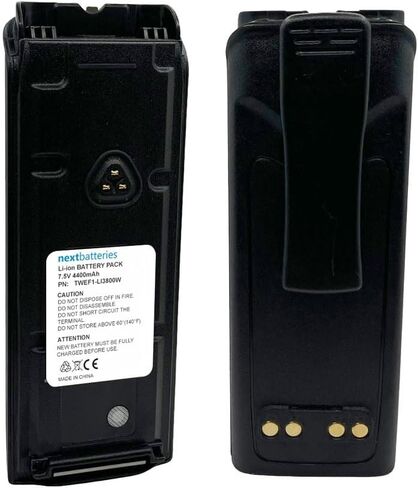 بطارية متوافقة مع EF Johnson Viking VP600 راديو ثنائية الاتجاه - 4400 مللي أمبير في الساعة الليثيوم أيون 7.5 فولت بديل بديل للخلايا البديلة in Kuwait