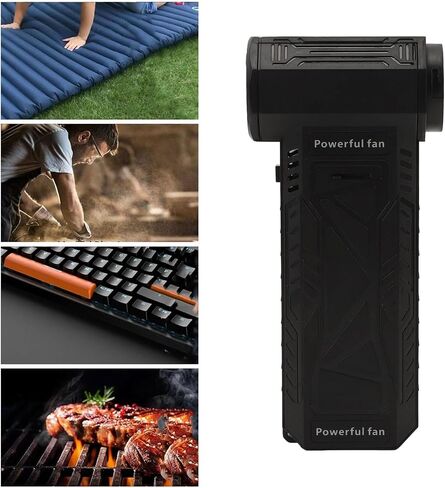 Electric Air Duster, Compressed Air Duster, 150000RPM Electric Air Duster, Rechargeable Cordless Air Blower for Keyboard Electric Devices (Black) in Saudi Arabia