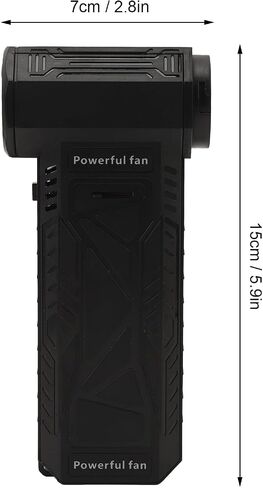 Electric Air Duster, Compressed Air Duster, 150000RPM Electric Air Duster, Rechargeable Cordless Air Blower for Keyboard Electric Devices (Black) in Saudi Arabia