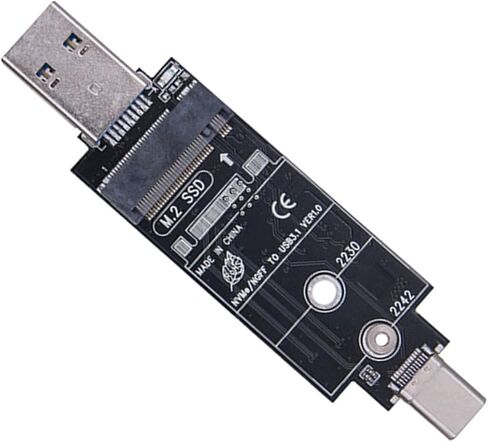 محول USB USB 3.1 Gen 2 Adapter 10GBPS Converters Reader Solid States Adapter لـ 2280 2242 in Kuwait