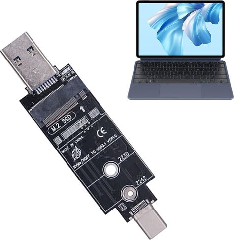 محول USB USB 3.1 Gen 2 Adapter 10GBPS Converters Reader Solid States Adapter لـ 2280 2242 in Kuwait