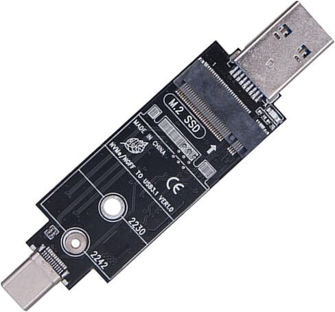 محول USB USB 3.1 Gen 2 Adapter 10GBPS Converters Reader Solid States Adapter لـ 2280 2242 in Kuwait