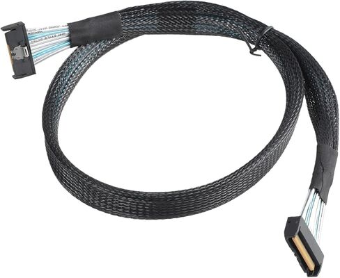 High Speed 8i 74P Male to 2xSFF 8654 4I Male Extension Cable Adapter Cable Data Transfer Server Cable in Saudi Arabia