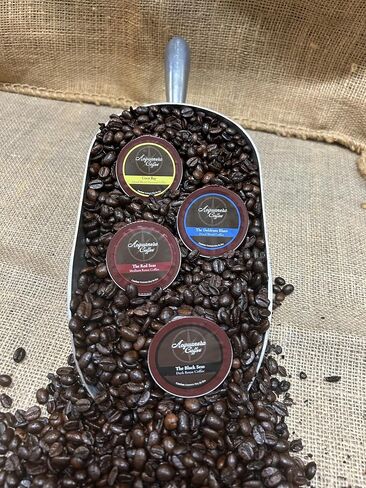 Ceansanera Coffee - The Red Seas ، Coffee المتوسطة المشوية - ARABICA 100 ٪ - يقدم قرون القهوة المفردة المتوافقة مع KUP BREWERS - 24 COUNT in Saudi Arabia