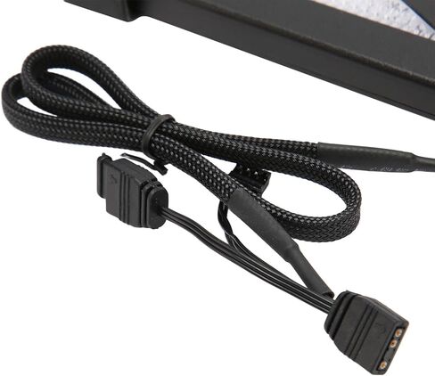 Qiilu GPU Support Bracket Argb 3Pin 4Pin Sliding قابل للتعديل سهل التثبيت GPU لبطاقة رسم سطح المكتب حامل توافق قوي in Saudi Arabia