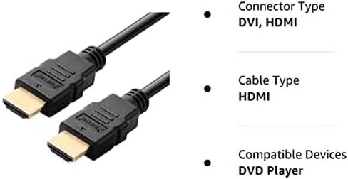 كابل HDMI 5 أقدام ، كابل HDMI عالي السرعة 1.5 متر in Saudi Arabia