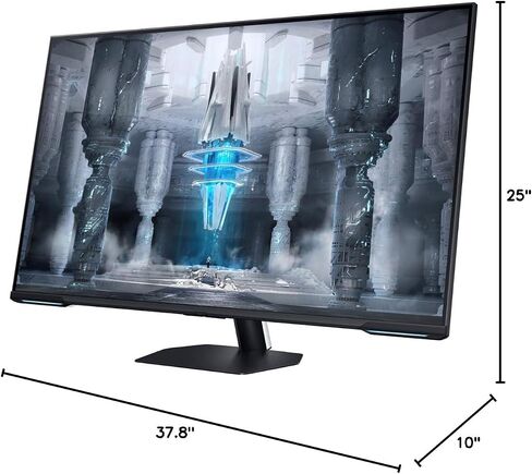Samsung - Odyssey Neo G7 43 "Mini 4K UHD 1MS AMD FreeSync Premium Pro Smart Gaming Monitor مع HDR600 - Black LS43CG700NNXZA in Kuwait