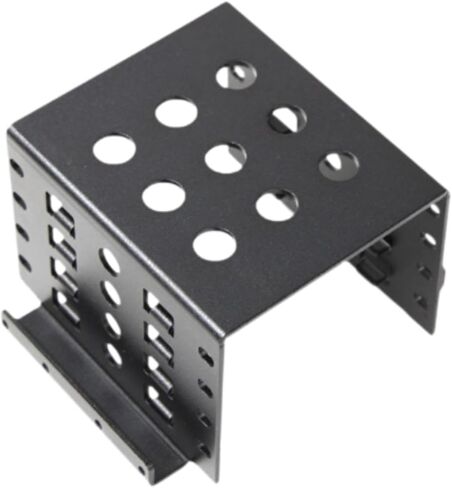 2.5 بوصة رف التثبيت HDD لتخزين محرك الأقراص الثابتة مع تصميم جوفاء لاستخدام الكمبيوتر المحمول ، الأسود in Kuwait