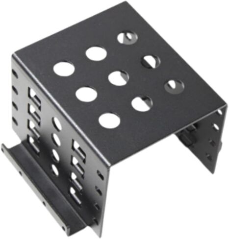 2.5 بوصة رف التثبيت HDD لتخزين محرك الأقراص الثابتة مع تصميم جوفاء لاستخدام الكمبيوتر المحمول ، الأسود in Kuwait