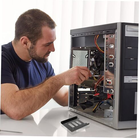 Popetpop 1Set SSD محول محول القرص الصلب SSD قوس التثبيت لجهاز كمبيوتر سطح المكتب مناسب لاستقبال البناء المتين in Saudi Arabia