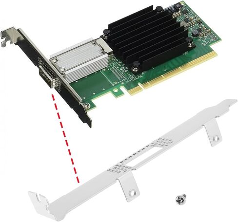 ECSING 2PCS قوس كامل 120.5x18 مم NIC قوس متوافق مع Mellanox CX455A MCX455A in Kuwait