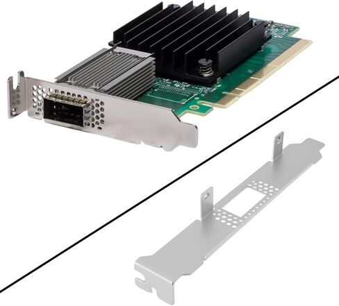 ECSING 2PCS قوس كامل 120.5x18 مم NIC قوس متوافق مع Mellanox CX455A MCX455A in Kuwait
