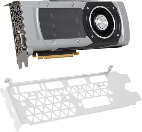 Long Full Height Bracket with Screws Compatible with Nvidia GTX980 GTX1060 GTX1070 GTX1080 in Saudi Arabia