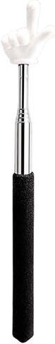 Teachers Pointer, Extendable Retractable Teaching, Retractable Handheld Presenter, Mini Hand Pointer for Teachers, Coach, Presenters, Extends to 39 Inches, (Black) in Saudi Arabia