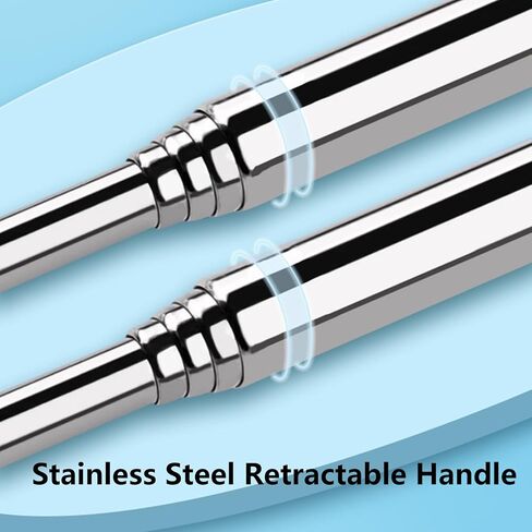 Telescopic Extendable Hand Pointer Finger Pointer Stick - Black 2-Pack, Retractable Presentation Aid for Office, Lectures & Classroom Presentations in Saudi Arabia