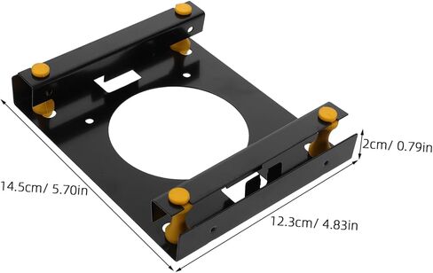 Balacoo Hard Drive Tray Bracket with Shocking Absorber Metal Hard Disk Holder for Enhanced Stability and Fit Desktop Computers in Saudi Arabia