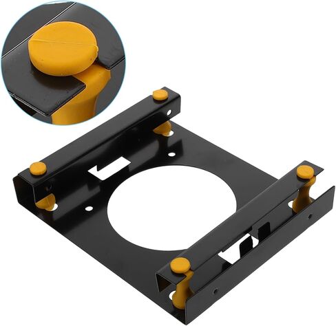 Balacoo Hard Drive Tray Bracket with Shocking Absorber Metal Hard Disk Holder for Enhanced Stability and Fit Desktop Computers in Saudi Arabia