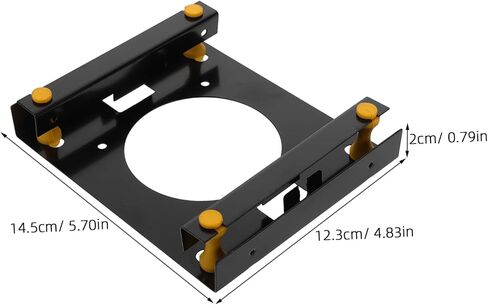 Popetpop مستقر سطح المكتب قرص الصلبة الصلبة قوس Metal Drive Bay Adapter لـ SSD سهلة التثبيت تصميم قوي لتوافق متعدد الاستخدامات in Saudi Arabia
