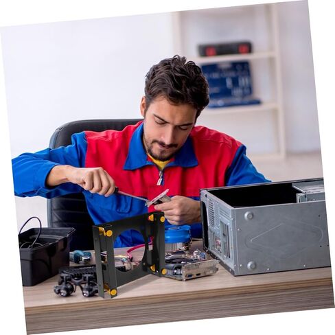 Popetpop مستقر سطح المكتب قرص الصلبة الصلبة قوس Metal Drive Bay Adapter لـ SSD سهلة التثبيت تصميم قوي لتوافق متعدد الاستخدامات in Saudi Arabia