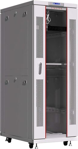 Sysracks Server Rack Network Cabinet Locking Deep Server Server Cabinet 35 بوصة رف شبكة العمق على عجلات Computer Cabanet - 4 X Fans - Thermostat - PDU - شاشة LCD (42U 24 "x35" x84 ") in Saudi Arabia