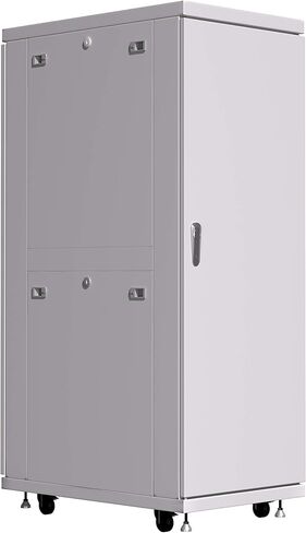 Sysracks Server Rack Network Cabinet Locking Deep Server Server Cabinet 35 بوصة رف شبكة العمق على عجلات Computer Cabanet - 4 X Fans - Thermostat - PDU - شاشة LCD (42U 24 "x35" x84 ") in Saudi Arabia