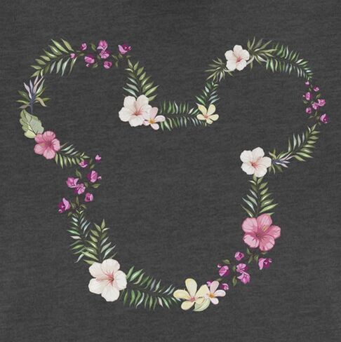 Disney Classic Floral Mickey Women's Racerback Tank Top in Kuwait